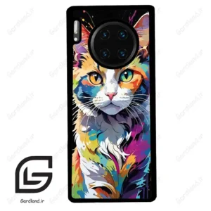 قاب گوشی هوآوی میت 30 پرو (Huawei Mate 30 Pro ) طرح گربه کد 2483