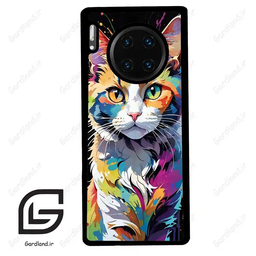 قاب گوشی هوآوی میت 30 پرو (Huawei Mate 30 Pro ) طرح گربه کد 2483