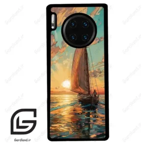 قاب گوشی هوآوی میت 30 پرو (Huawei Mate 30 Pro ) طرح قایق کد 2485