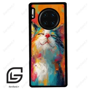 قاب گوشی هوآوی میت 30 پرو (Huawei Mate 30 Pro ) طرح گربه کد 2489