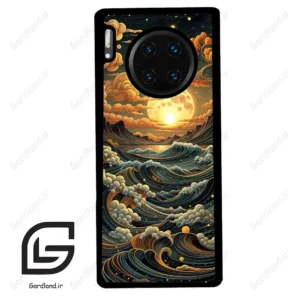 قاب گوشی هوآوی میت 30 پرو (Huawei Mate 30 Pro ) طرح غروب کد 2505