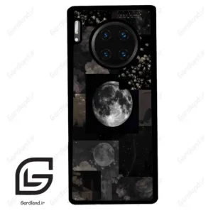 قاب گوشی هوآوی میت 30 پرو (Huawei Mate 30 Pro ) طرح ماه کد 2545