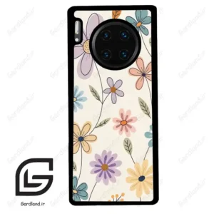 قاب گوشی هوآوی میت 30 پرو (Huawei Mate 30 Pro ) طرح گل کد 2587