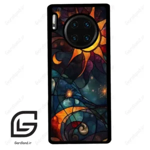 قاب گوشی هوآوی میت 30 پرو (Huawei Mate 30 Pro ) طرح خورشید کد 2707