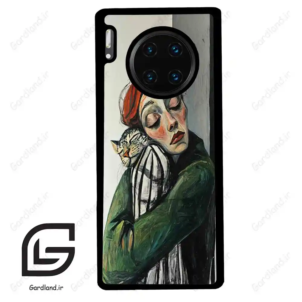 قاب گوشی هوآوی میت 30 پرو (Huawei Mate 30 Pro ) طرح گربه کد 2709