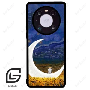 قاب گوشی هوآوی میت 40 (Huawei Mate 40 ) طرح ماه کد 2125