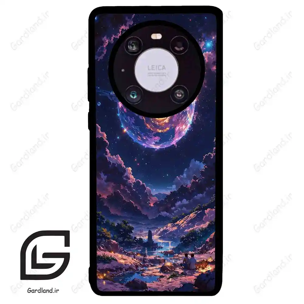 قاب گوشی هوآوی میت 40 (Huawei Mate 40 ) طرح ماه کد 2344
