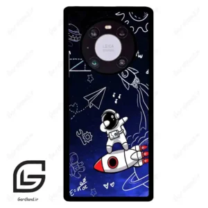 قاب گوشی هوآوی میت 40 پرو (Huawei Mate 40 Pro ) طرح فضانورد کد 2012