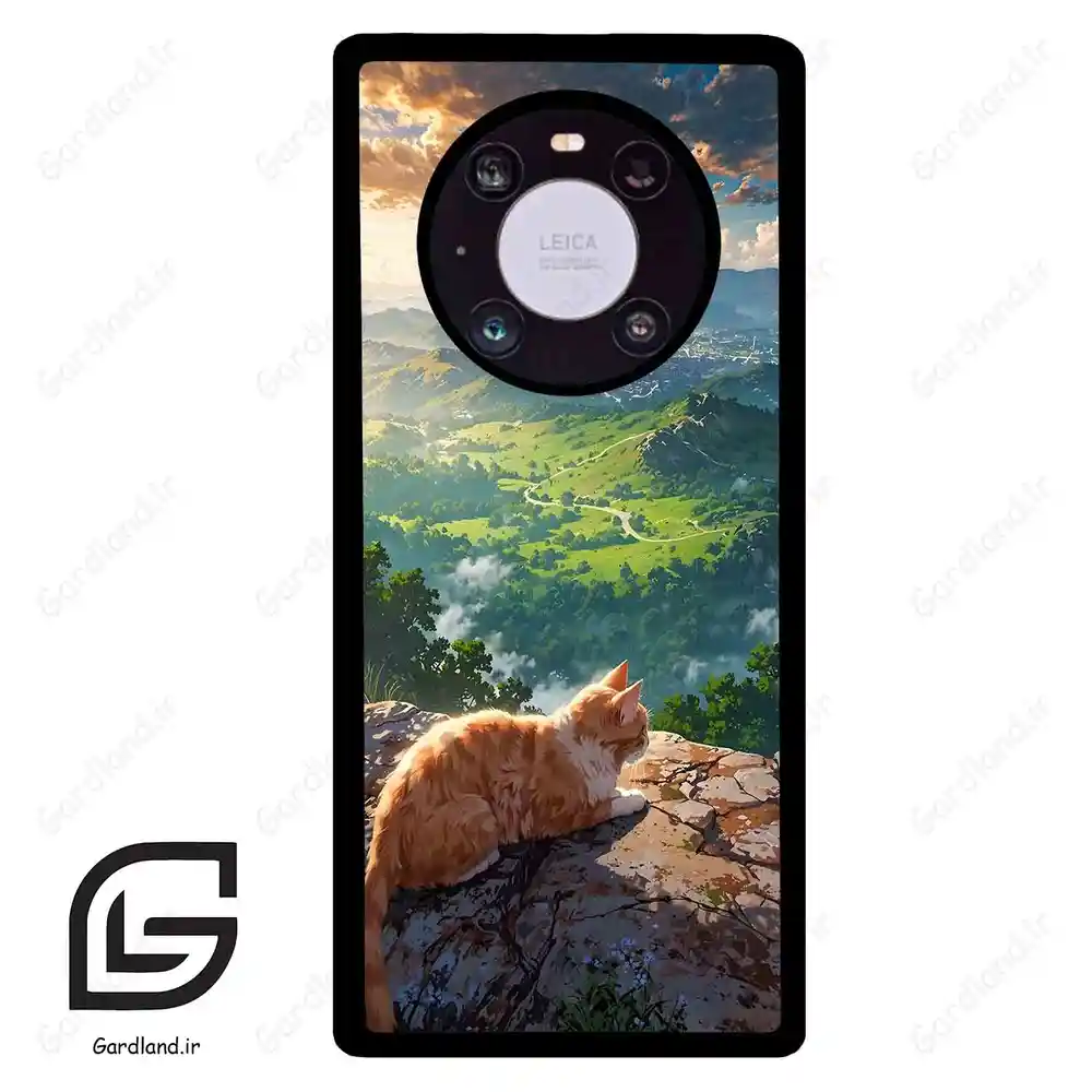 قاب گوشی هوآوی میت 40 پرو (Huawei Mate 40 Pro ) طرح گربه کد 2203