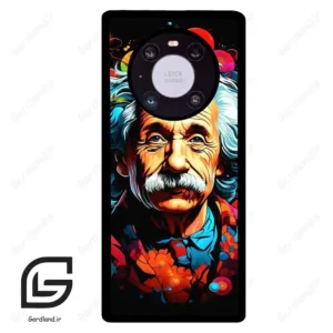 قاب گوشی هوآوی میت 40 پرو (Huawei Mate 40 Pro ) طرح انیشتین کد 2407