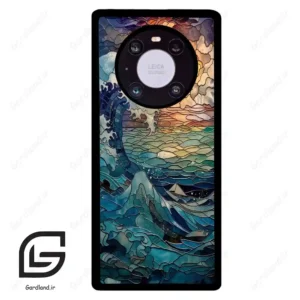 قاب گوشی هوآوی میت 40 پرو (Huawei Mate 40 Pro ) طرح موج کد 2413