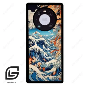 قاب گوشی هوآوی میت 40 پرو (Huawei Mate 40 Pro ) طرح موج کد 2418