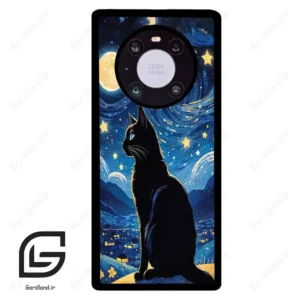 قاب گوشی هوآوی میت 40 پرو (Huawei Mate 40 Pro ) طرح گربه کد 2438