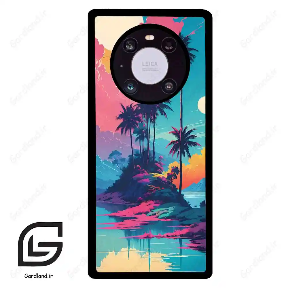 قاب گوشی هوآوی میت 40 پرو (Huawei Mate 40 Pro ) طرح جزیره کد 2461