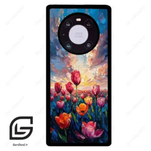 قاب گوشی هوآوی میت 40 پرو (Huawei Mate 40 Pro ) طرح گل کد 2466