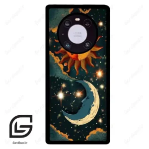 قاب گوشی هوآوی میت 40 پرو (Huawei Mate 40 Pro ) طرح ماه کد 2474