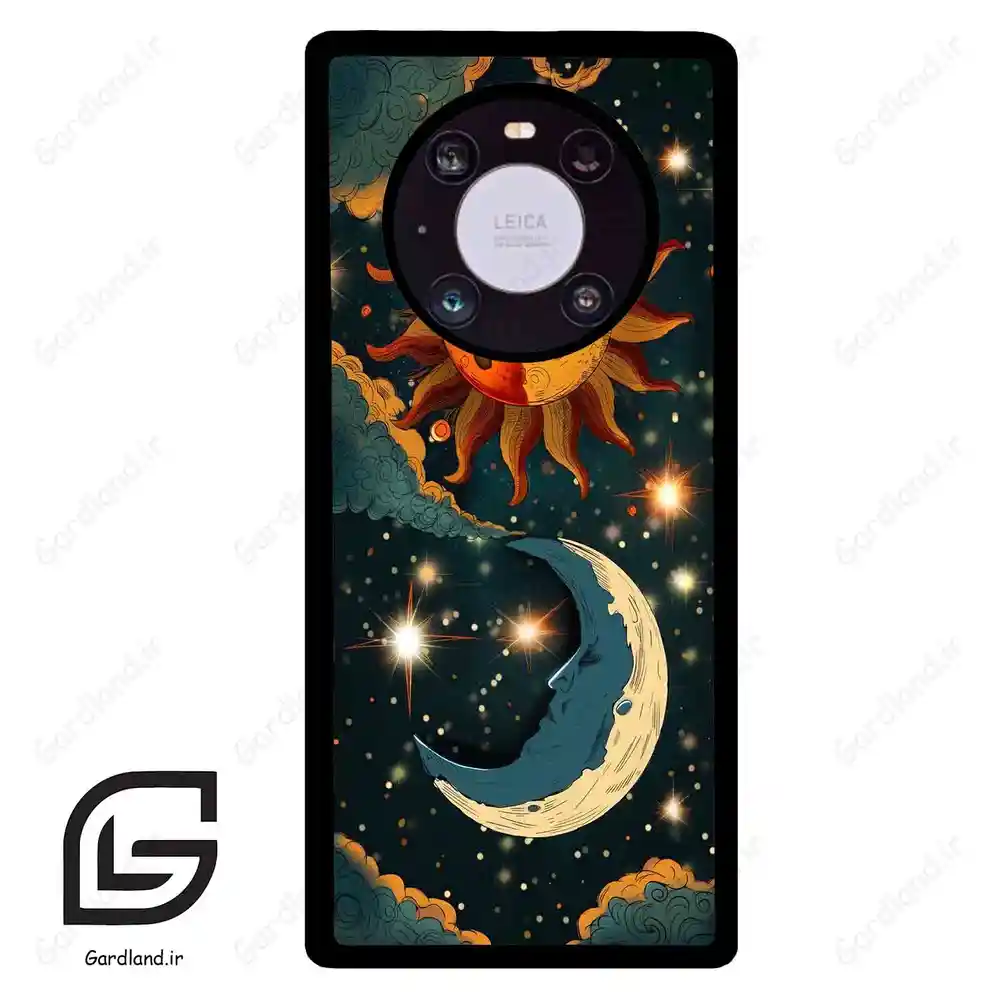 قاب گوشی هوآوی میت 40 پرو (Huawei Mate 40 Pro ) طرح ماه کد 2474