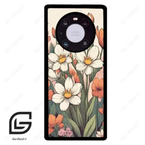 قاب گوشی هوآوی میت 40 پرو (Huawei Mate 40 Pro ) طرح گل کد 2475