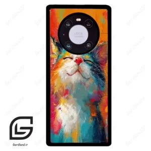 قاب گوشی هوآوی میت 40 پرو (Huawei Mate 40 Pro ) طرح گربه کد 2489