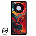 قاب گوشی هوآوی میت 40 پرو (Huawei Mate 40 Pro ) طرح ابرنگی کد 2490