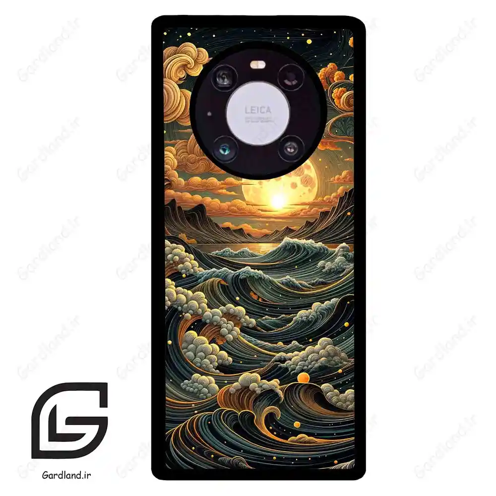 قاب گوشی هوآوی میت 40 پرو (Huawei Mate 40 Pro ) طرح غروب کد 2505