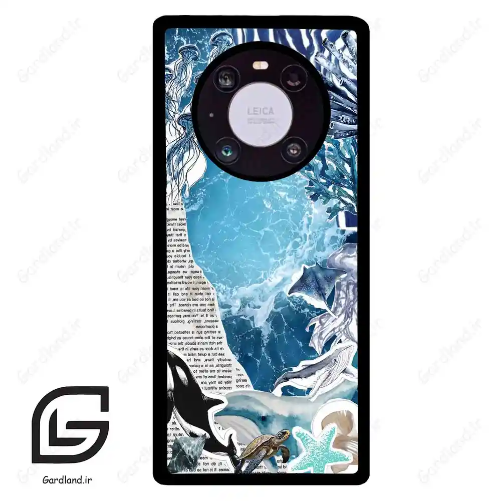قاب گوشی هوآوی میت 40 پرو (Huawei Mate 40 Pro ) طرح دریا کد 2516
