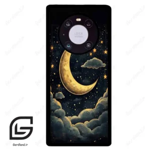 قاب گوشی هوآوی میت 40 پرو (Huawei Mate 40 Pro ) طرح ماه کد 2547