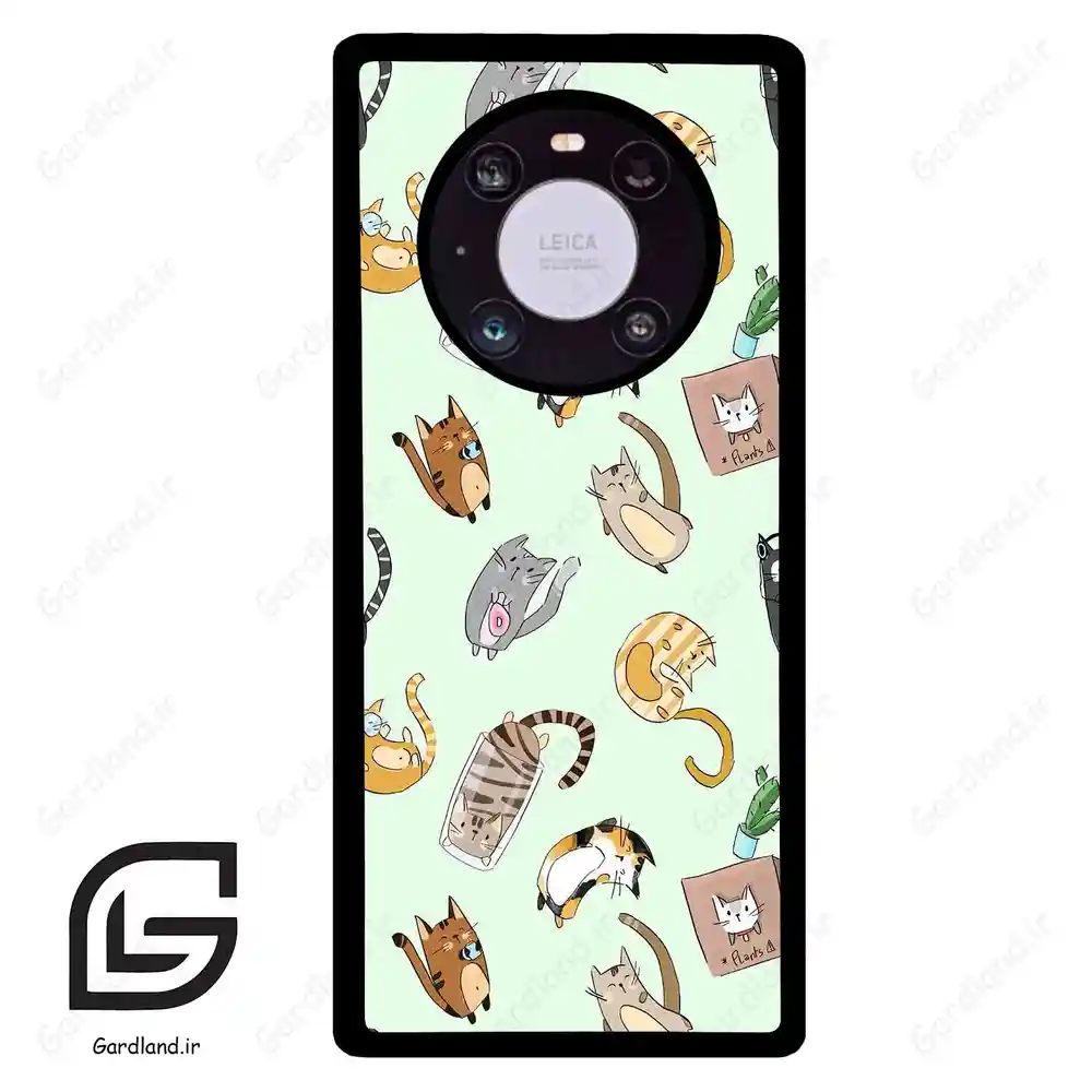 قاب گوشی هوآوی میت 40 پرو (Huawei Mate 40 Pro ) طرح گربه کد 2622
