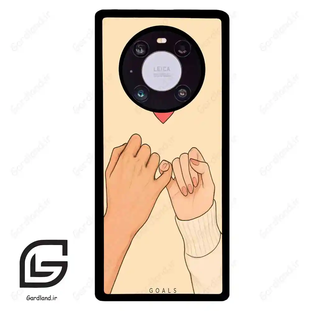 قاب گوشی هوآوی میت 40 پرو (Huawei Mate 40 Pro ) طرح عشق کد 2738