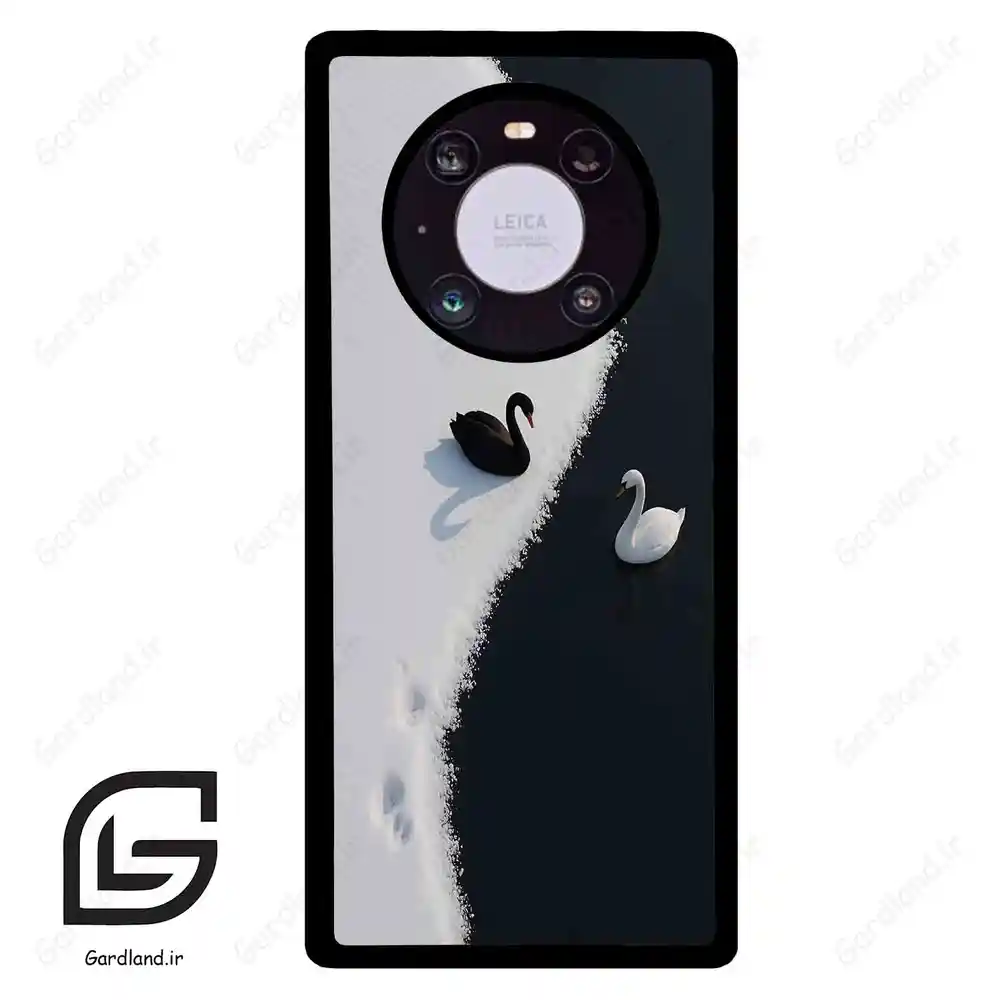 قاب گوشی هوآوی میت 40 پرو (Huawei Mate 40 Pro ) طرح قو کد 2804