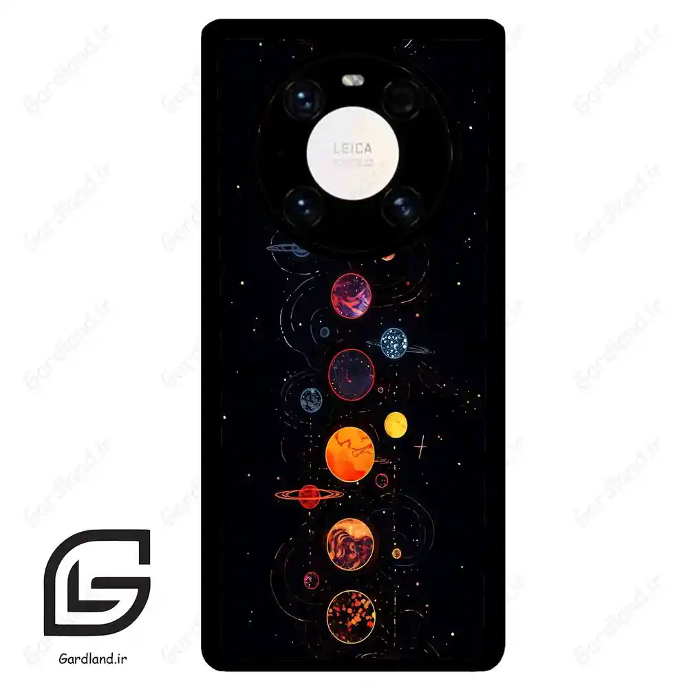 قاب گوشی هوآوی میت 40 پرو پلاس (Huawei Mate 40 Pro Plus ) طرح کهکشان کد 2062