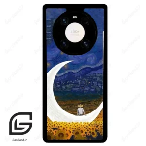 قاب گوشی هوآوی میت 40 پرو پلاس (Huawei Mate 40 Pro Plus ) طرح ماه کد 2125