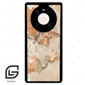 قاب گوشی هوآوی میت 40 پرو پلاس (Huawei Mate 40 Pro Plus ) طرح نقشه کد 2187