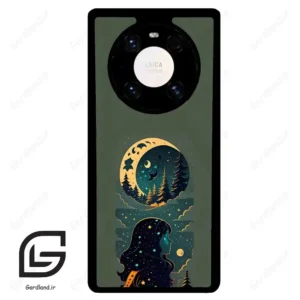 قاب گوشی هوآوی میت 40 پرو پلاس (Huawei Mate 40 Pro Plus ) طرح ماه کد 2267