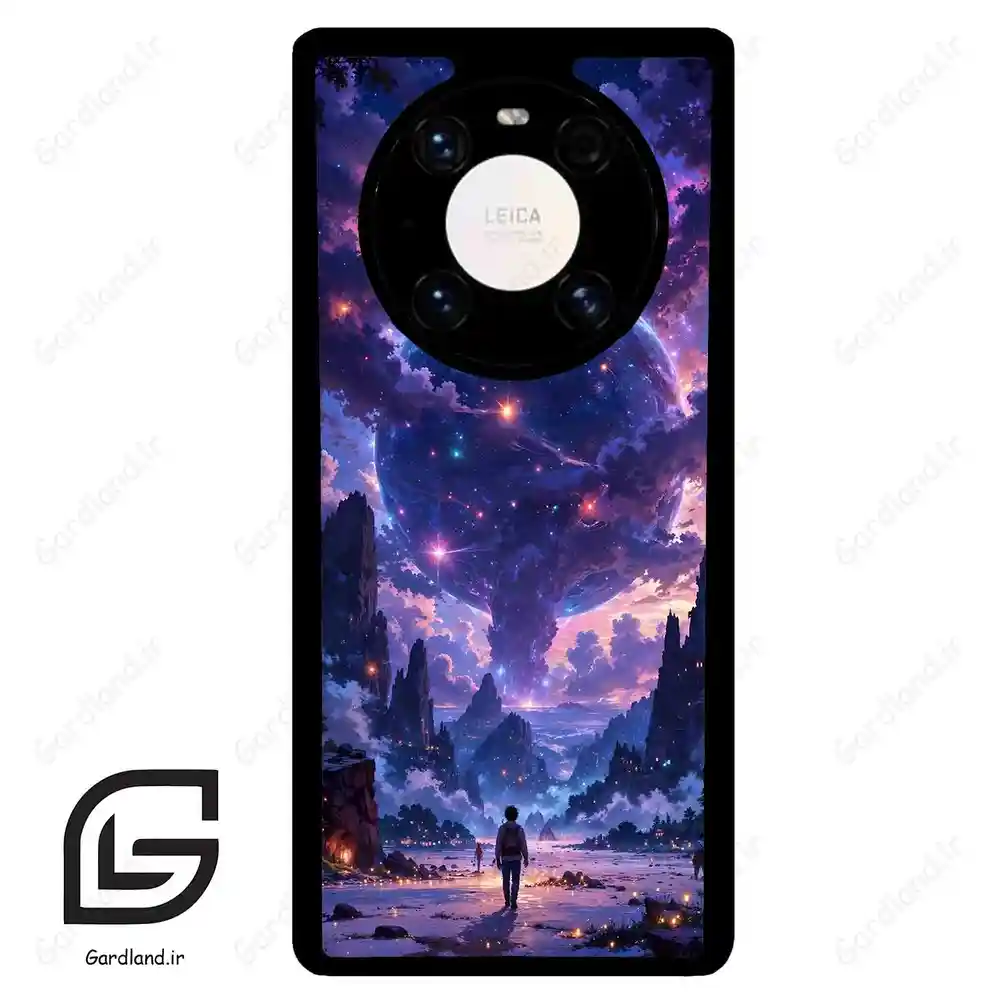 قاب گوشی هوآوی میت 40 پرو پلاس (Huawei Mate 40 Pro Plus ) طرح ماه کد 2343