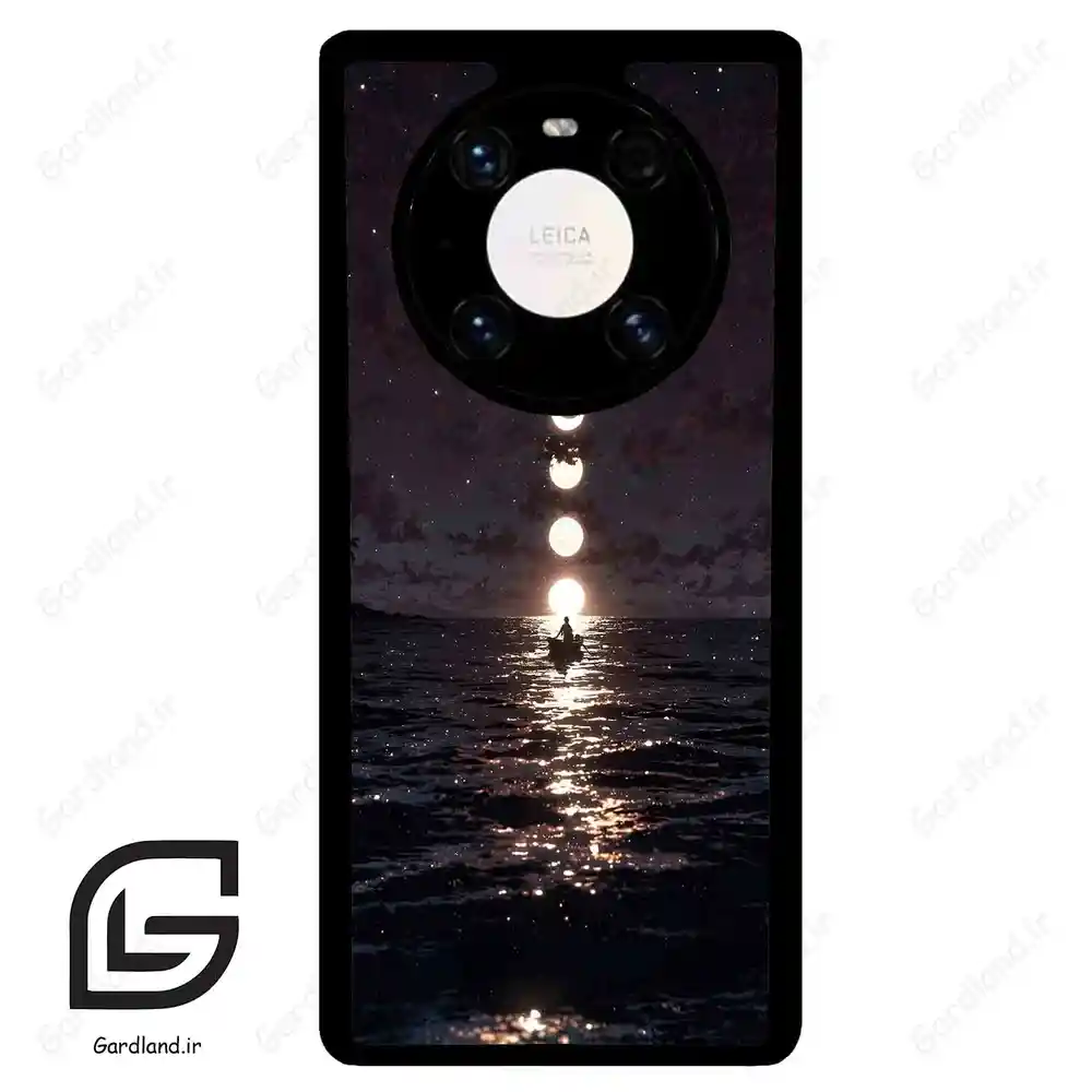 قاب گوشی هوآوی میت 40 پرو پلاس (Huawei Mate 40 Pro Plus ) طرح ماه کد 2353
