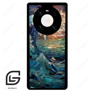 قاب گوشی هوآوی میت 40 پرو پلاس (Huawei Mate 40 Pro Plus ) طرح موج کد 2413