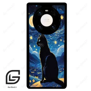 قاب گوشی هوآوی میت 40 پرو پلاس (Huawei Mate 40 Pro Plus ) طرح گربه کد 2438