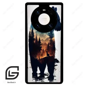 قاب گوشی هوآوی میت 40 پرو پلاس (Huawei Mate 40 Pro Plus ) طرح خرس کد 2449