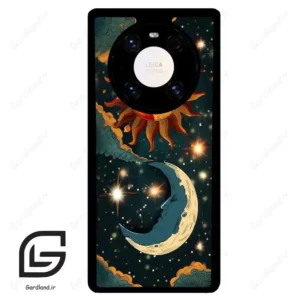 قاب گوشی هوآوی میت 40 پرو پلاس (Huawei Mate 40 Pro Plus ) طرح ماه کد 2474