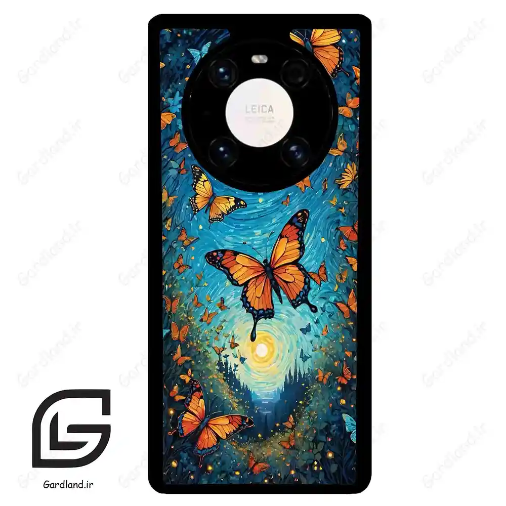 قاب گوشی هوآوی میت 40 پرو پلاس (Huawei Mate 40 Pro Plus ) طرح پروانه کد 2479