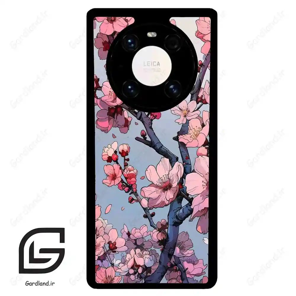 قاب گوشی هوآوی میت 40 پرو پلاس (Huawei Mate 40 Pro Plus ) طرح شکوفه کد 2481