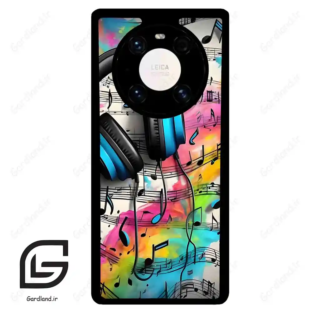 قاب گوشی هوآوی میت 40 پرو پلاس (Huawei Mate 40 Pro Plus ) طرح موسیقی کد 2482