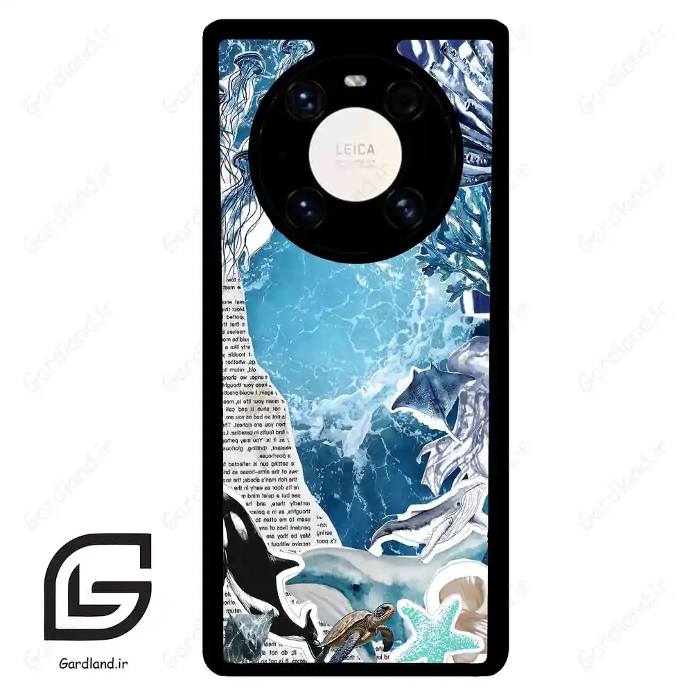 قاب گوشی هوآوی میت 40 پرو پلاس (Huawei Mate 40 Pro Plus ) طرح دریا کد 2516