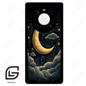قاب گوشی هوآوی میت 40 پرو پلاس (Huawei Mate 40 Pro Plus ) طرح ماه کد 2547