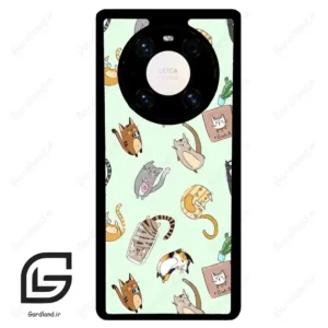 قاب گوشی هوآوی میت 40 پرو پلاس (Huawei Mate 40 Pro Plus ) طرح گربه کد 2622
