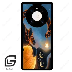 قاب گوشی هوآوی میت 40 پرو پلاس (Huawei Mate 40 Pro Plus ) طرح گربه کد 2654
