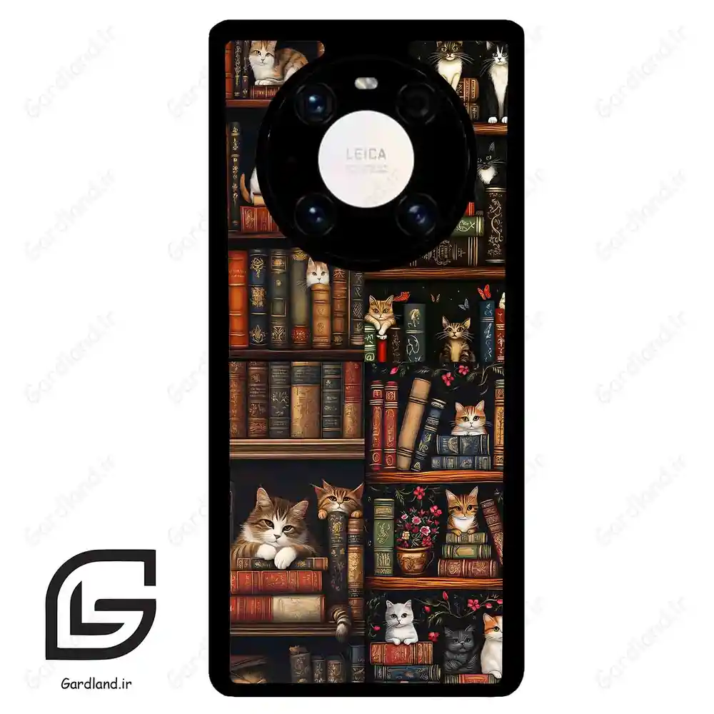 قاب گوشی هوآوی میت 40 پرو پلاس (Huawei Mate 40 Pro Plus ) طرح کتابخانه کد 2675
