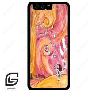 قاب گوشی هوآوی P10 ساده (Huawei P10 ) طرح دخترانه کد 2006