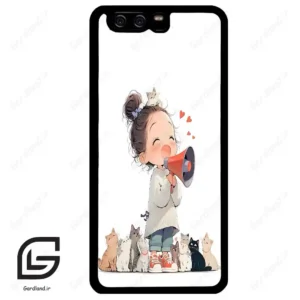 قاب گوشی هوآوی P10 ساده (Huawei P10 ) طرح دخترانه کد 2027